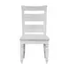 Clover Ridge Whitewash Ladder Back Side Chair Set of 2