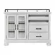 Clover Ridge Whitewash Extendable Dining Room Set
