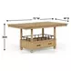 Clover Ridge Carmel Counter Height Table