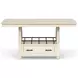 Clover Ridge Whitewash Counter Height Table