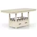 Clover Ridge Whitewash Counter Height Table