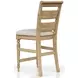 Clover Ridge Carmel Ladder Back Counter Stool Set of 2