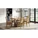 Clover Ridge Carmel Ladder Back Counter Stool Set of 2