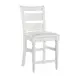 Clover Ridge Whitewash Counter Height Set
