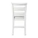 Clover Ridge Whitewash Counter Height Set