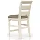 Clover Ridge Whitewash Ladder Back Counter Stool Set of 2