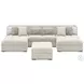 Snodoodle Arctic 4 Piece Sectional with Chaise
