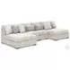 Snodoodle Arctic 4 Piece Sectional with Chaise
