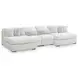 Snodoodle Arctic 4 Piece Sectional with Chaise