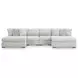 Snodoodle Arctic 4 Piece Sectional with Chaise