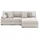Snodoodle Arctic 3 Piece Sectional with Chaise