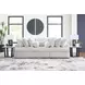 Snodoodle Arctic Performance Fabric  Modular Sofa