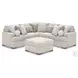 Snodoodle Arctic 5 Piece Sectional