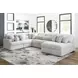 Snodoodle Arctic 6 Piece Sectional with Armless Chaise