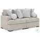 Snodoodle Arctic Performance Fabric Modular Loveseat