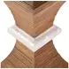 Marikit Brown 13" Square Side Table