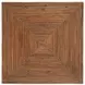 Marikit Brown 13" Square Side Table