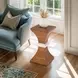 Marikit Brown 13" Square Side Table