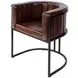 Rockford Brown 19" Accent Chair