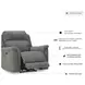 Next-Gen DuraPella Slate Performance Fabric Oversized Power Recliner