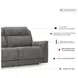 Next-Gen DuraPella Slate Performance Fabric 80" Power Reclining Sofa