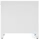 Nora Smooth White 1 Door End Table