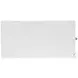 Nora Smooth White 1 Door End Table