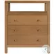 Nora Light Natural 3 Drawer Tall Nightstand