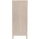 Nora Antique Taupe 22" Rectangular 6 Drawer Lingerie Chest