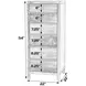Nora Antique Taupe 22" Rectangular 6 Drawer Lingerie Chest