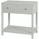 Nora Sage Green 1 Drawer Nightstand