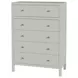 Nora Sage Green 5 Drawer Tall Dresser