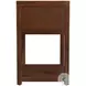 Nora Walnut Brown 1 Drawer Nightstand