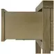 Nora Light Oak 1 Drawer Small Nightstand
