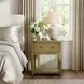 Nora Light Oak 1 Drawer Small Nightstand