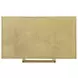 Francois Antique Gold Leather Upholstered 3 Drawer Accent Chest