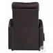 Ricardo Brown Synthetic Leather Power Recliner with Lift
