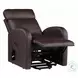 Ricardo Brown Synthetic Leather Power Recliner with Lift