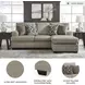 Stonemeade Taupe RAF Sectional