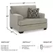 Stonemeade Taupe Chair And A Half