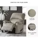 Stonemeade Taupe Rocker Recliner