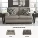Stonemeade Taupe 67" Loveseat