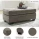 Stonemeade Nutmeg Ottoman