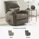 Stonemeade Nutmeg Rocker Recliner