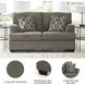 Stonemeade Nutmeg 67" Loveseat
