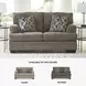 Stonemeade Nutmeg 67" Loveseat