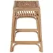Antigua Natural 25" Square Count Height Stool