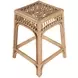 Antigua Natural 25" Square Count Height Stool