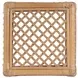 Antigua Natural 25" Square Count Height Stool