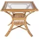 Antigua Natural 34" Square Dining Table